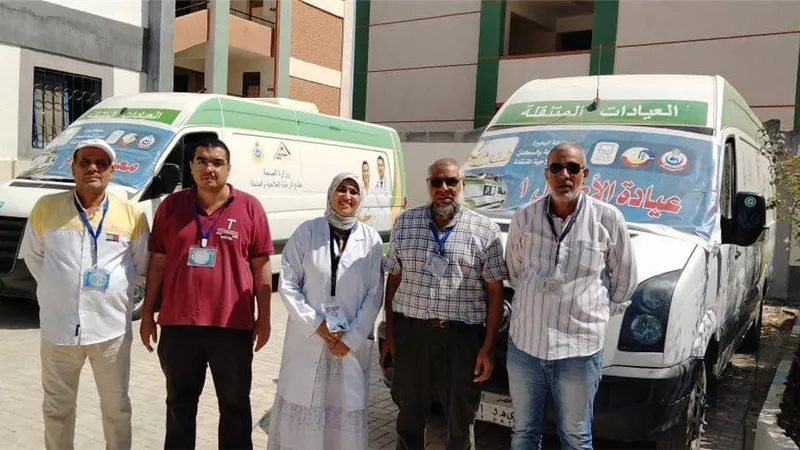 السبت المقبل قافلة طبية بقرية الزعفرانى كوم حمادة