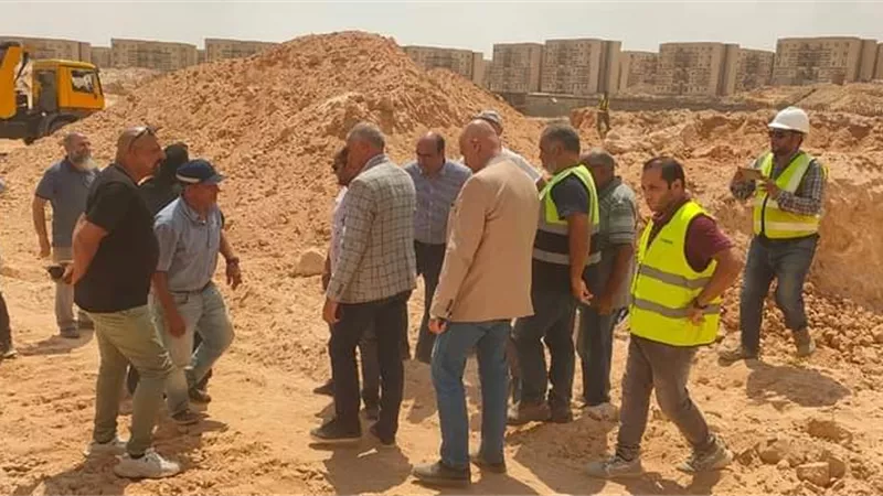 حدائق أكتوبر تستقبل أكبر مشروع خزانات مياه بقدرة 80 ألف متر مكعب