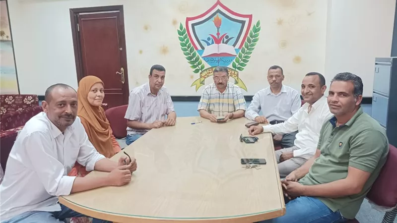 تعليمية نجع حمادي تبحث الاستعدادلانطلاق فعاليات مبادرةبداية جديدة