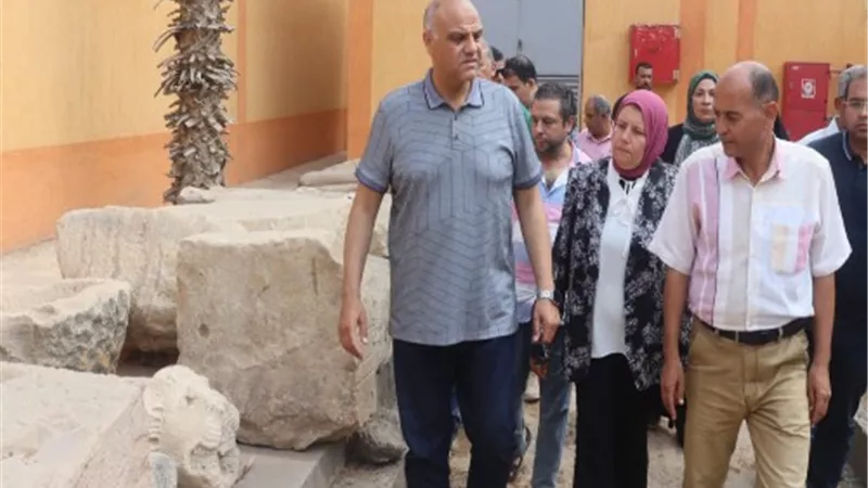 محافظ القليوبية يوجه بتحويل المنطقة الأثرية بـ 