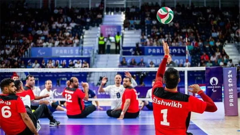 منتخب الطائرة جلوس يخسر أمام إيران بدورة الألعاب البارالمبية