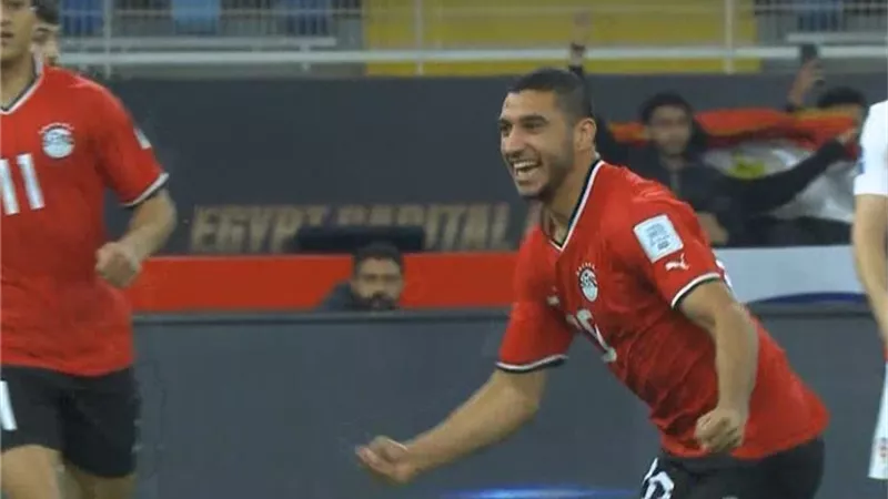 مصر تنهى الشوط الأول بالتقدم بهدفين أمام كاب فيردى