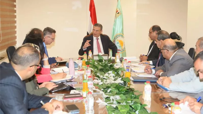 وزير الزراعة يستقبل بعثة البنك الدولي