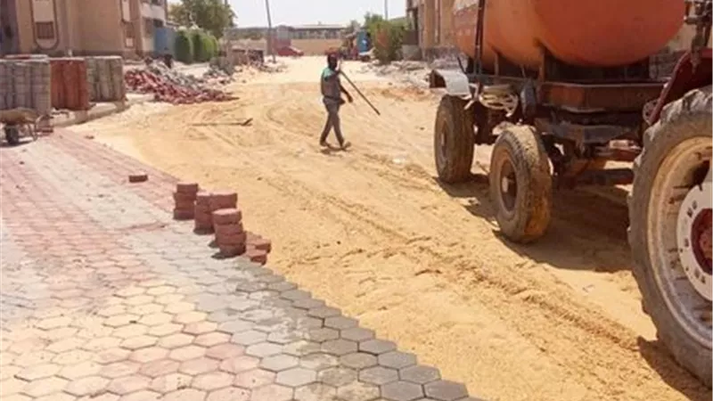 تطوير ورفع كفاءة المرافق بمدينة المستقبل في الإسماعيلية