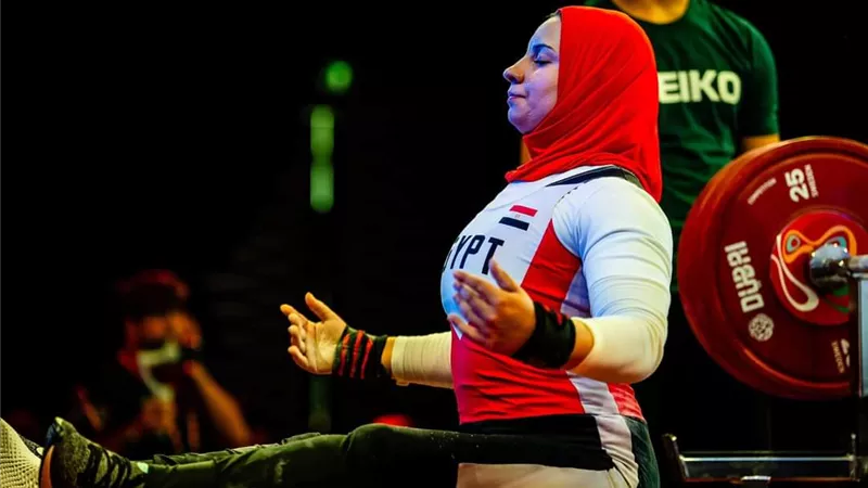 الثانية لمصر..رحاب رضوان تحصد ذهبية رفع الأثقال البارالمبي