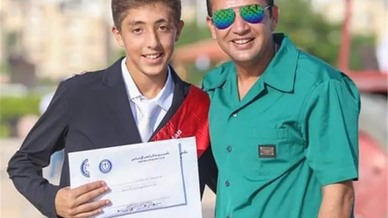 عمر محمد يحصد المركز الاول فى بطولة الجمهورية للفروسية