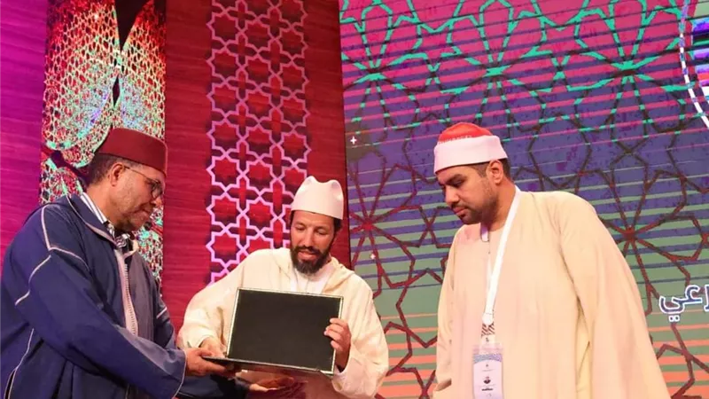 فوز عبد الرحمن فرج حافظ برعي مرشح الأوقاف المصرية بالمركز الثاني