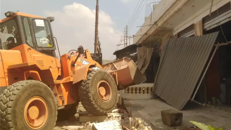 محافظ كفرالشيخ: إزالة 14 حالة تعدي على أملاك الدولة