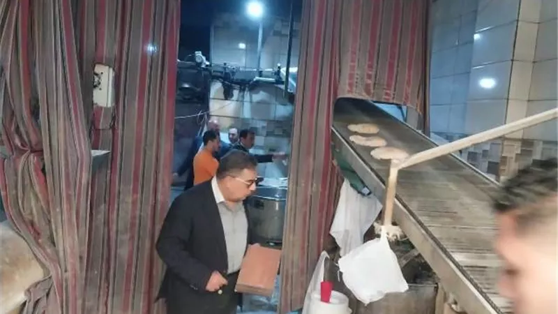 مرزوق يفاجئ عدد من المخابز البلديه بالمنصوره ومستشفيات بني عبيد