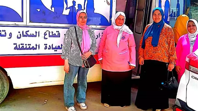 قافلة سكانية بقرية السكران بالدلنجات