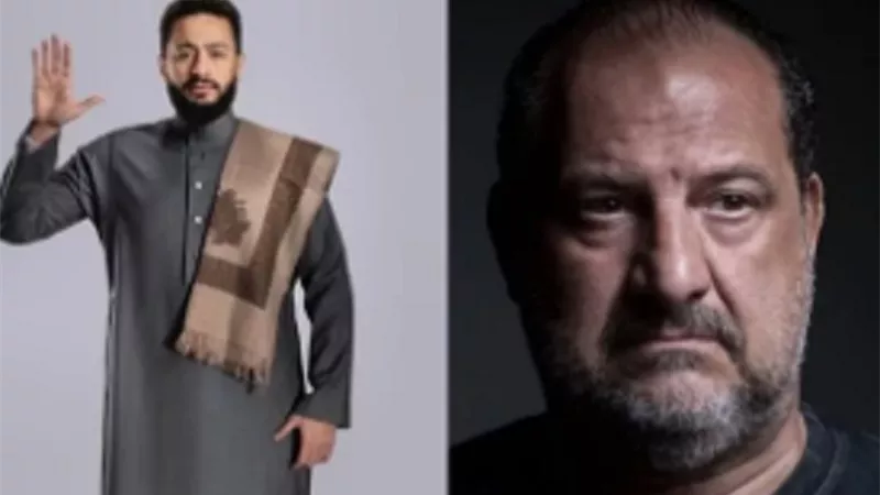 خالد الصاوى مع حمادة هلال فى 
