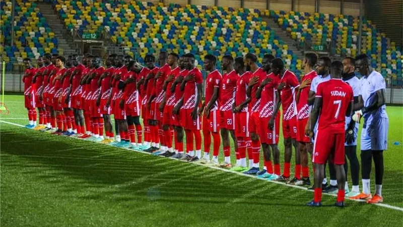 تشكيل السودان المتوقع أمام أنجولا في تصفيات أمم إفريقيا