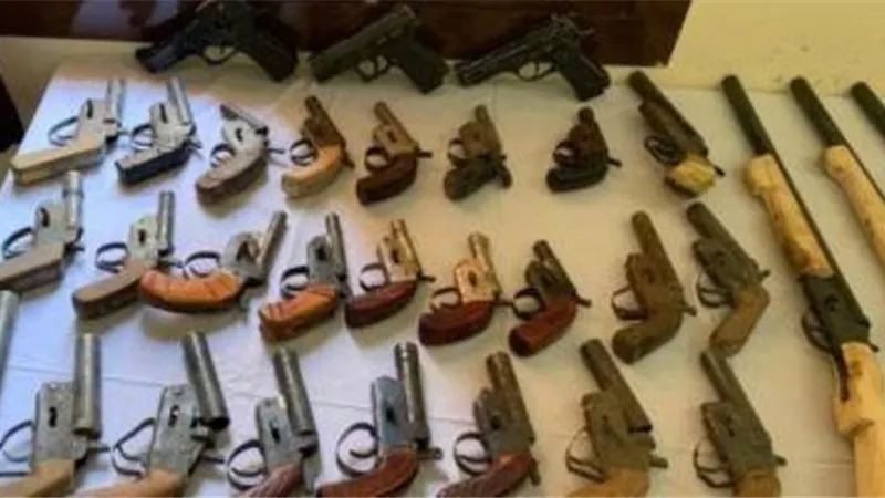 ضبط 149 فرد خرطوش وسقوط 47 متهما بأعمال البلطجة بالمحافظات