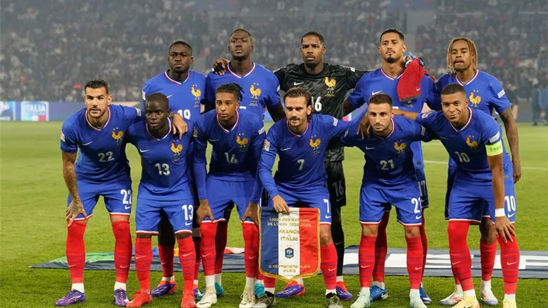 مبابي يقود هجوم منتخب فرنسا المتوقع لمواجهة بلجيكا