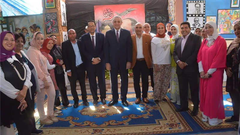 محافظ الغربية يفتتح المعرض العام لمراكز تنميه القدرات والمبدعين
