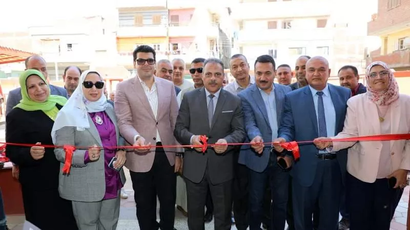 محافظ الشرقية يفتتح مدرسة شيبة الإبتدائية رقم 2 بالزقازيق