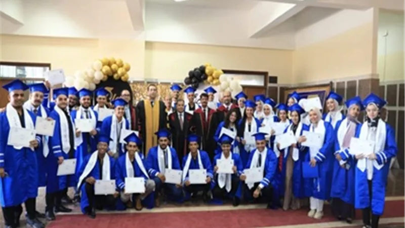 حفل خريجي الدفعة الثانية للجامعة المصريةللتعلم الإلكتروني الأهلية