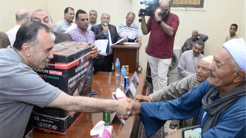 محافظ أسيوط وأمين مستقبل وطن يشهدان الاحتفال بعيد الفلاح الـ 72