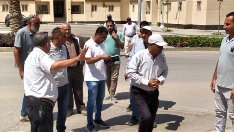 بشرة خير من رئيس جهاز حدائق العاصمة بشأن المشروعات الخدمية.. صور