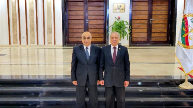 رئيس النيابة الإدارية يستقبل وزير العدل