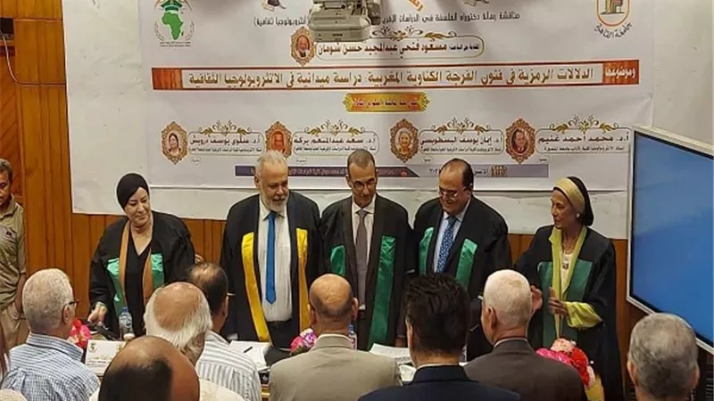 الشاعر الكبير مسعود شومان.. دكتوراه الفلسفة في الدراسات الأفريقية
