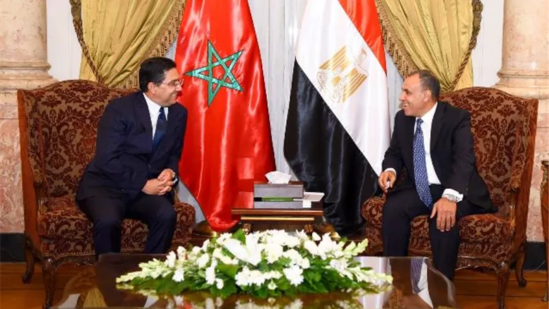 وزير الخارجية والهجرة يعقد اجتماعاً مع نظيره المغربي