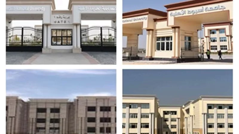 مصاريف الدراسة بالجامعات الأهلية الحكومية 2024/2025