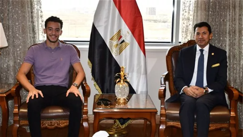 وزير الرياضة: فخور بمحمد السيد وينتظره مستقبل كبير في لعبة السلاح