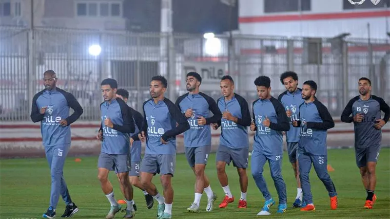 الزمالك يستعد بتدريبات بدنية وتقسمية قوية لمواجهة الشرطة الكيني