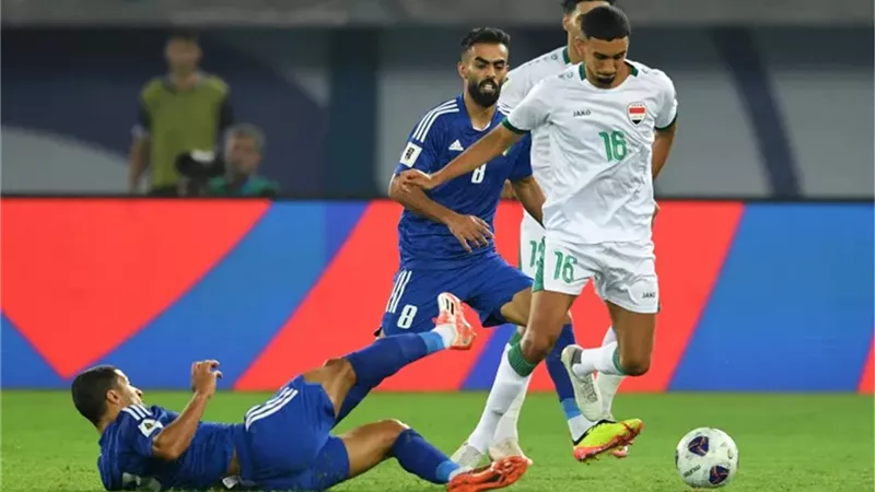 التعادل السلبي يحسم مواجهة العراق والكويت بتصفيات كأس العالم 2026