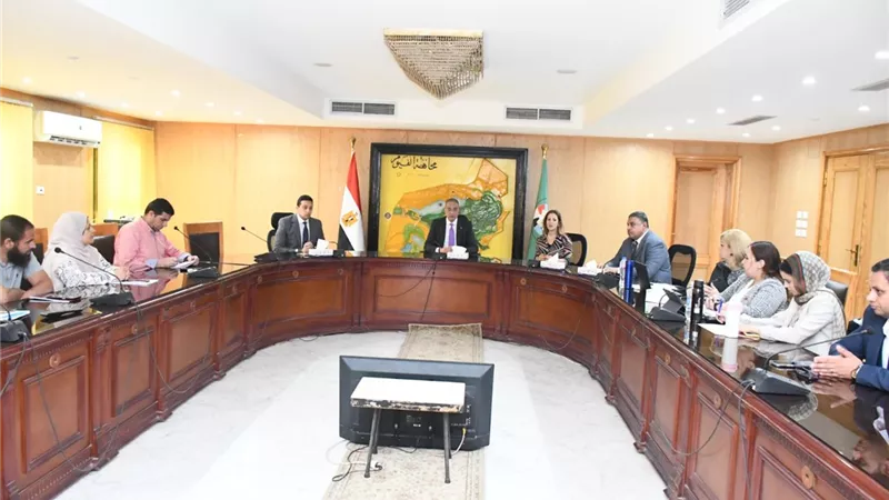 محافظ الفيوم يشهد ختام فعاليات البرنامج التدريبي