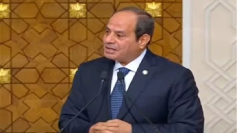 السيسي: بحثت مع الرئيس الألماني تطورات الأزمة فى قطاع غزة