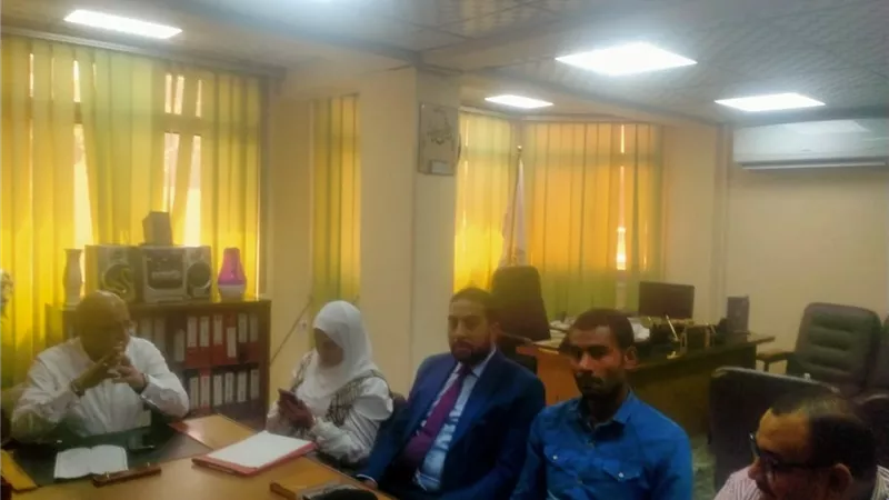متابعة وحدات الرعايه الاولية بمراكز قنا