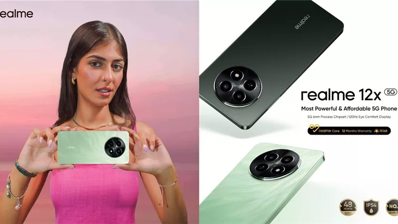 ريلمي تسيطر على السوق المصري بسلسلة realme 12