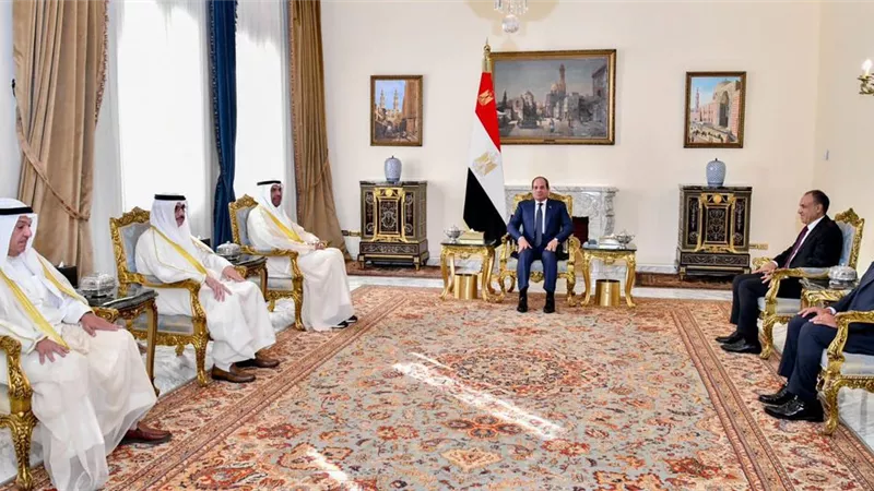 الرئيس يؤكد استمرار جهود مصر بالتعاون مع قطر والولايات المتحدة لوقف إطلاق النار فى غزة