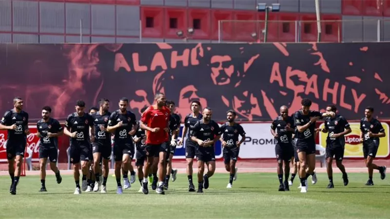 مران الأهلي .. انتظام الدوليين وتدريبات قوية استعدادًا لـ جورماهيا