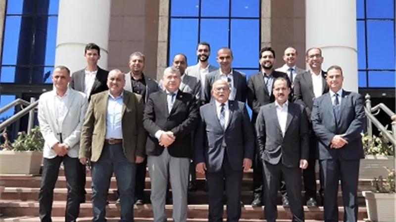 ميناء الأسكندرية يستقبل أعضاء مجلس إدارة نقابة المهندسين