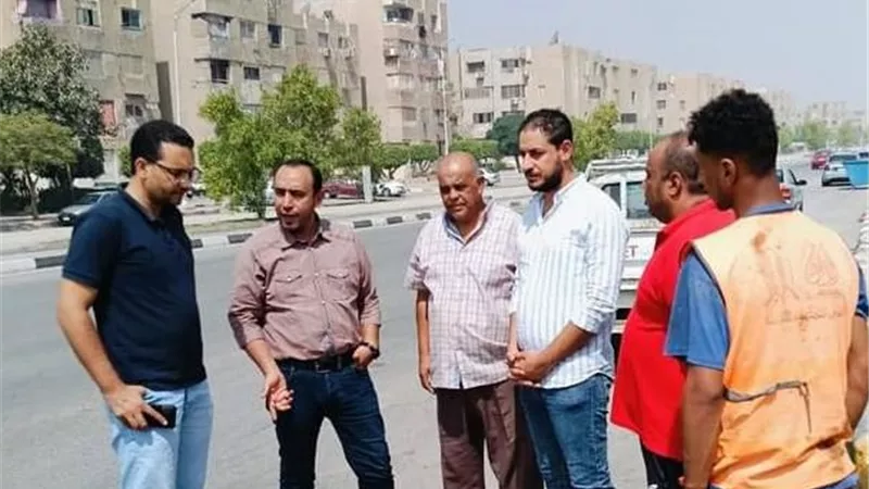 مدينة 15 مايو تستعد للشتاء: تطهير البالوعات والمطابق الرئيسية