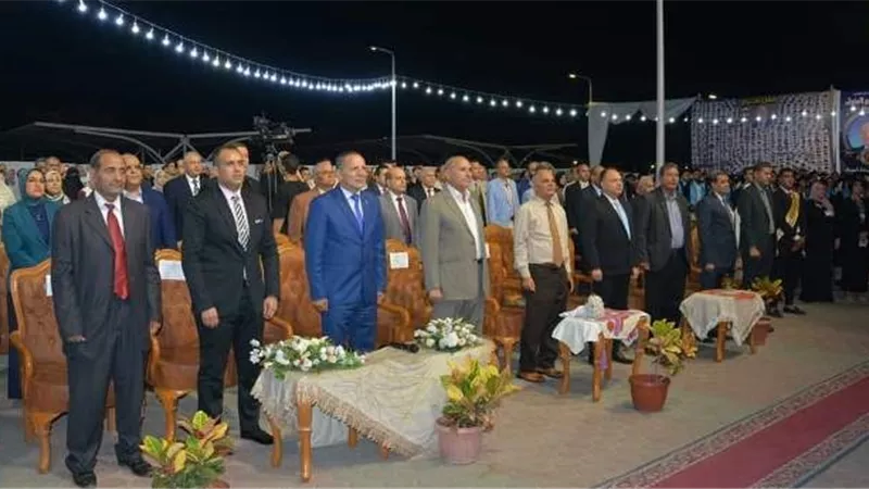 رئيس جهاز مدينة دمياط الجديدة يشارك بحفل تخرج طلاب جامعة دمياط..
