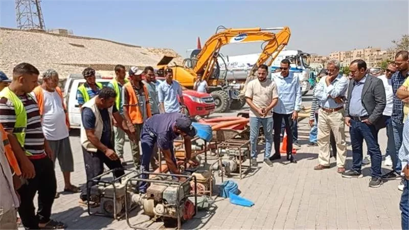 رئيس جهاز ١٥مايو يتفقد معدات الطوارئ استعداداً لموسم الشتاء.. صور
