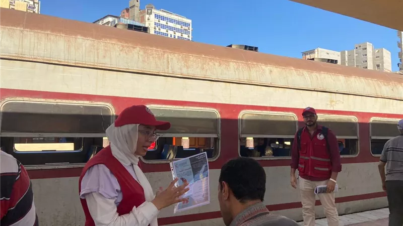 الهلال الأحمر يطلق حملة توعية تحت شعار 