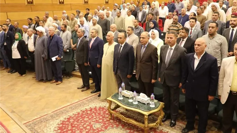 محافظ المنيا يشهد الاحتفال بالذكرى 72 لعيد الفلاح