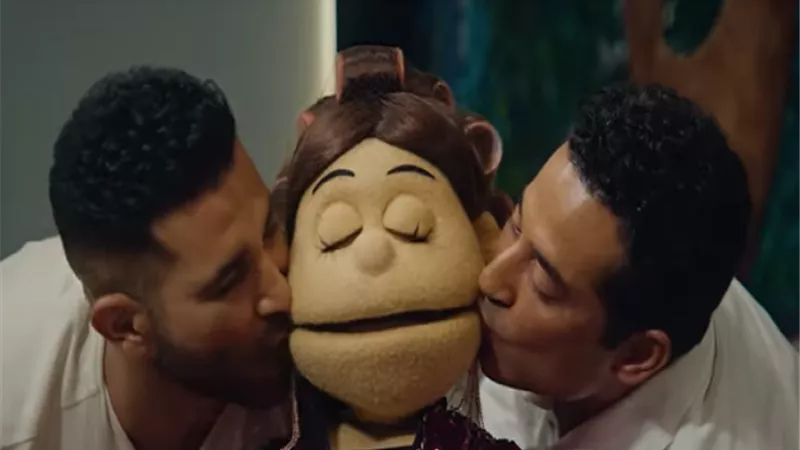 أحمد سعد وأبلة فاهيتا فى 