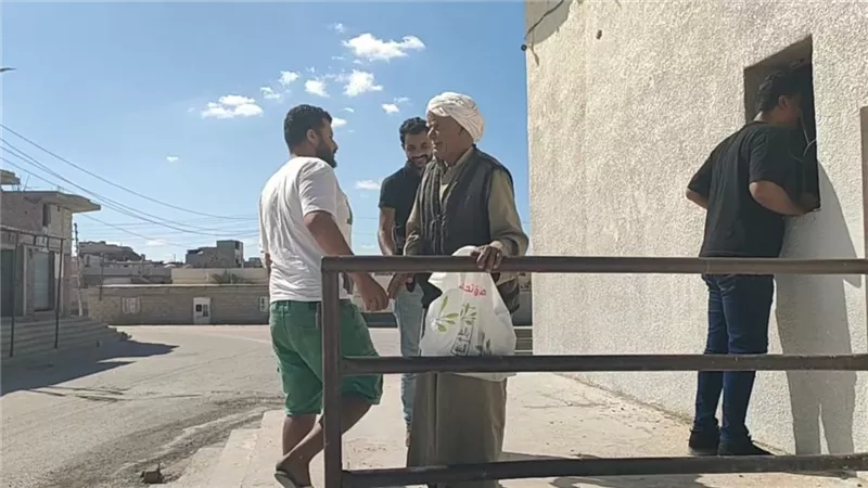 تشغيل النقطة الطبية في حي الكرامه بمدينة العريش