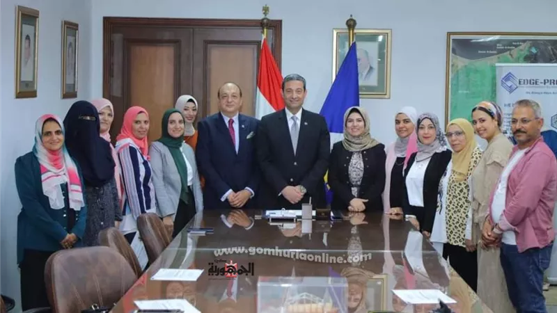 ختام برنامج تطوير قدرات العاملين بنظم المعلومات الجغرافية بدمياط