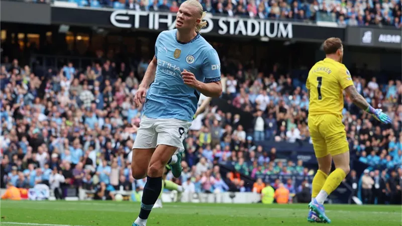 ترتيب هدافي الدوري الإنجليزي بعد هدفي هالاند أمام برينتفورد