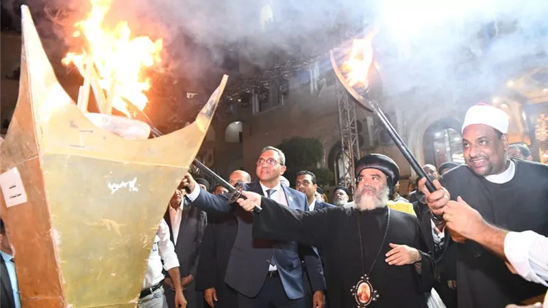الأنبا بضابا يحتفل بمهرجان الكنيسة الـ 