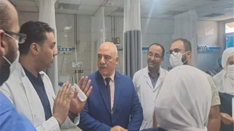 وكيل وزارة الصحة بالقليوبية يتفقد مستشفيات بهتيم والمنجا المركزي