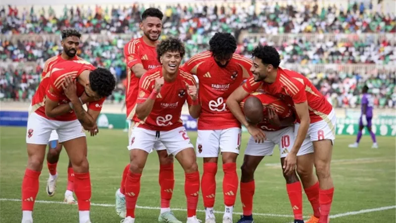 الأهلي يعاقب جورماهيا الكيني بثلاثية على أرضه فى دوري أبطال افريقيا