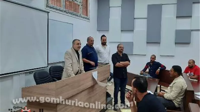 إنطلاق الإختبارات التحريرية للمتقدمين للوظائف بمياه دمياط